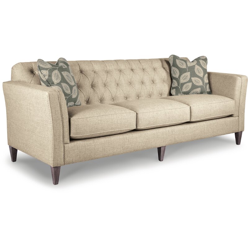 La Z Boy Alexandria 865 Flared Arm Sofa And Reviews Wayfair